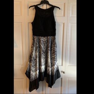 Black and White Dress